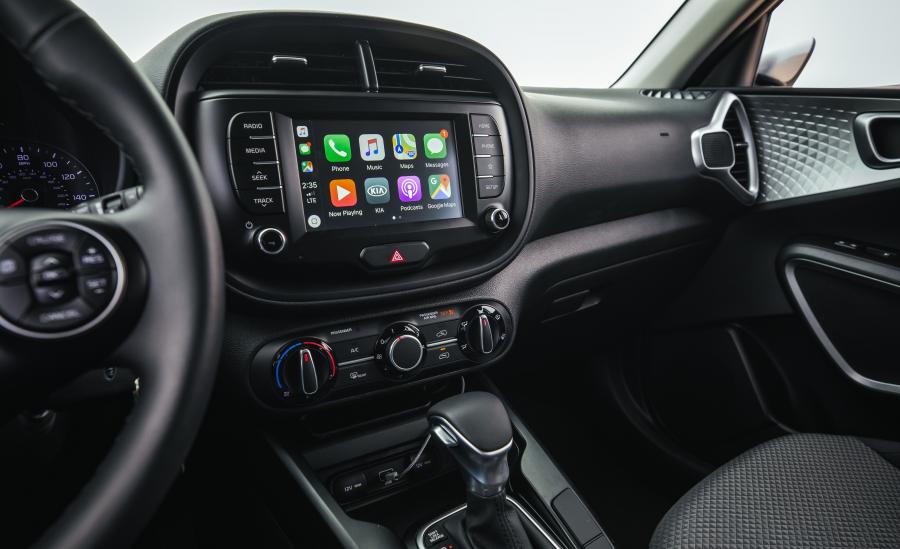 Детали интерьера Kia Soul X-Line (SK3) 2019 года  (NA) (фото 11 из 41)
